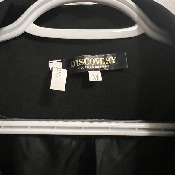 Women's longline black blazer size medium - Picture 3 of 4